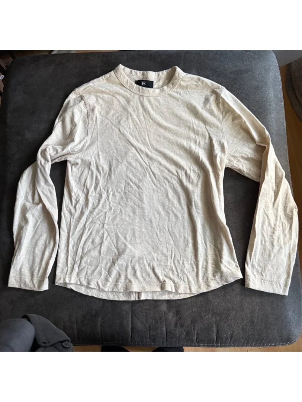 Banana Republic Mens Beige Long Sleeve Shirt NWT